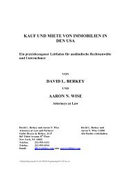 kauf und miete von immobilien in den usa - Gallet Dreyer & Berkey ...