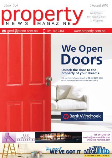 Property News Magazine - Edition 364 - 5 August 2016