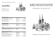 Anschriften - Musikalisches Zentrum Höxter