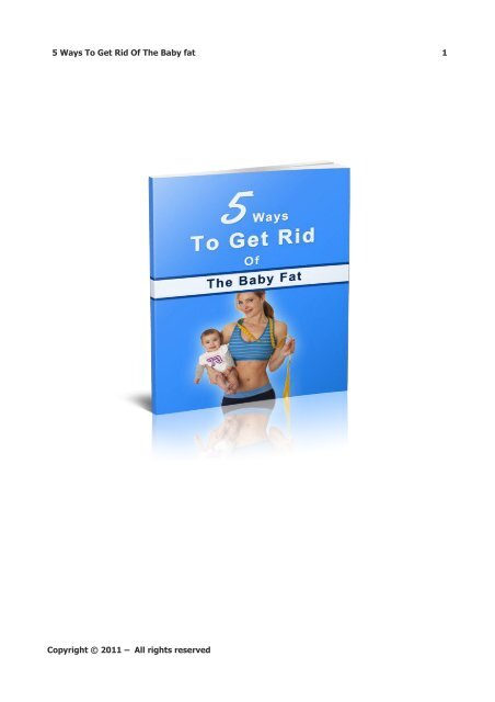5-ways-to-get-rid-of-the-baby-fat