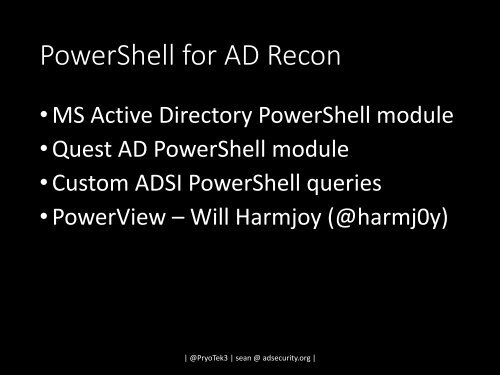 Beyond the MCSE Red Teaming Active Directory