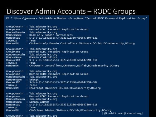 Beyond the MCSE Red Teaming Active Directory