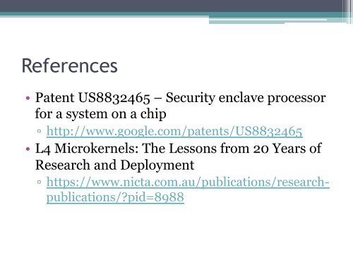 Demystifying the Secure Enclave Processor