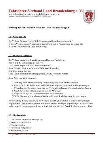 Fahrlehrer-Verband Land Brandenburg e. V. - fahrlehrerverband-brb ...