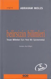 Abraham Moles - Belirsizin Bilimleri