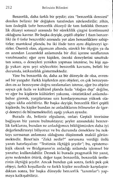 Abraham Moles - Belirsizin Bilimleri