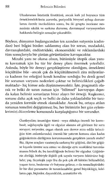 Abraham Moles - Belirsizin Bilimleri