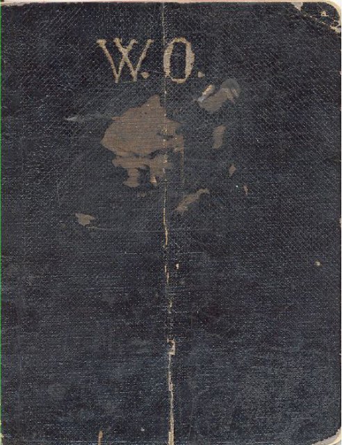 Original handgeschriebenes Liederheft Ostermanns von 1906