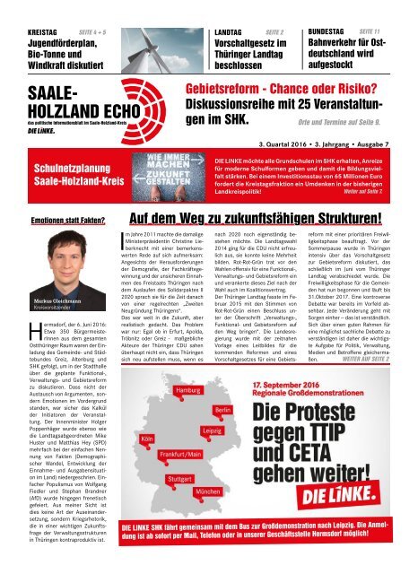 Saale-Holzland-Echo Ausgabe 7