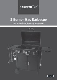3 Burner Gas Barbecue