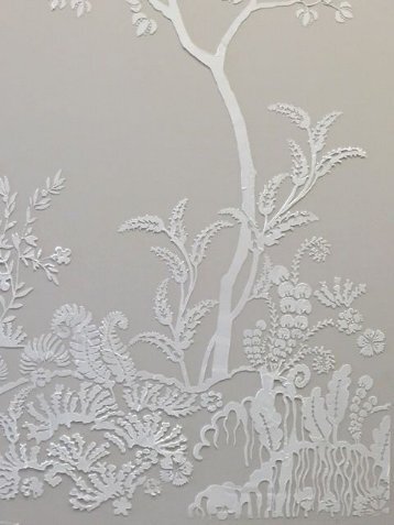 MJ Atelier - wall paper detail