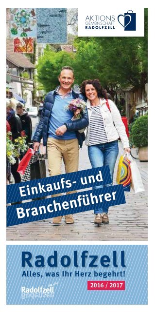 Einkaufsführer Aktionsgemeinschaft-Radolfzell 2016/2017