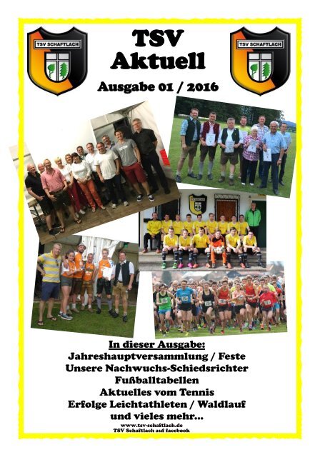 TSV Aktuell 01/2016