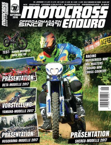 Motocross Enduro Ausgabe 9/2016