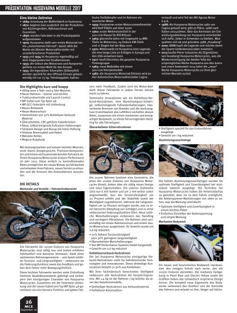 Motocross Enduro Ausgabe 9/2016