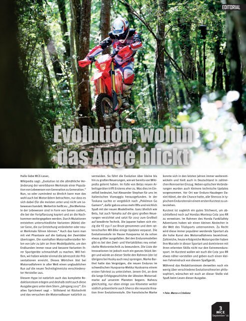 Motocross Enduro Ausgabe 9/2016