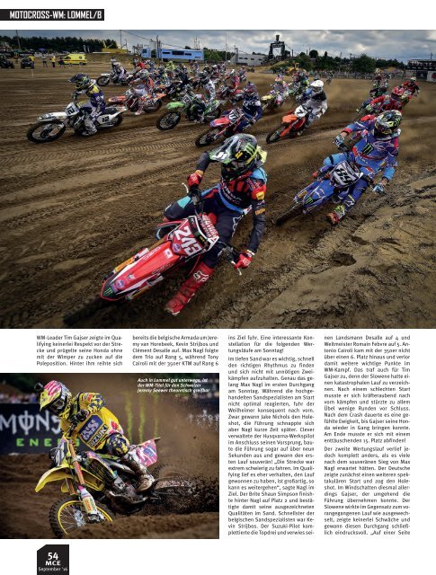 Motocross Enduro Ausgabe 9/2016