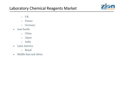 Laboratory Chemical Reagents Market