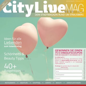 CityLiveMag Februar 2016