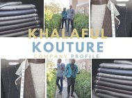 Khalaful Kouture Company Profile