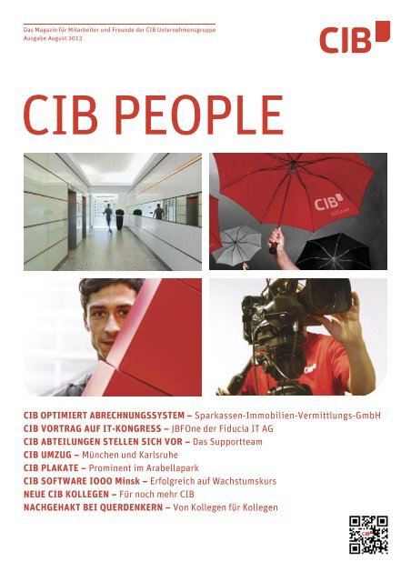 Ausgabe 1 - 2012 - CIB software GmbH