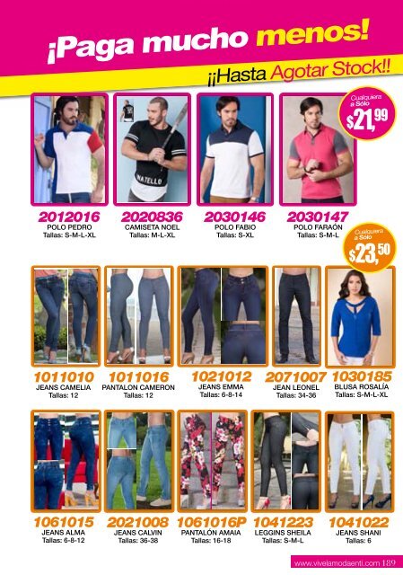 CATALOGO VIVE 5 2016