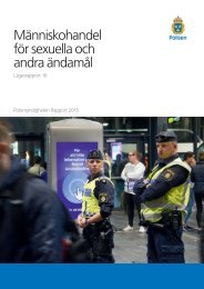 Människohandel för sexuella och andra ändamål