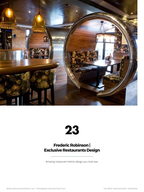 Best Restaurant Interior