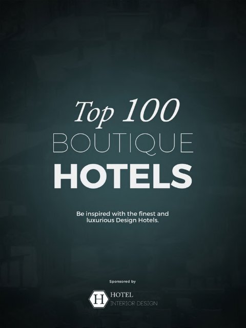 Boutique Hotels