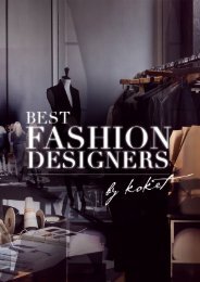Best Fashion Designers by Koket