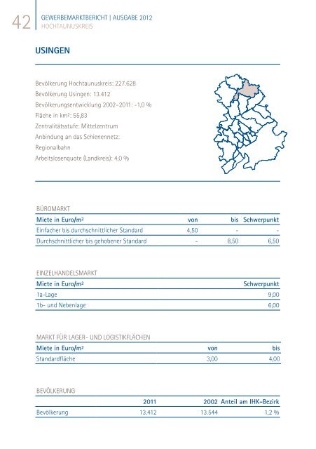 Gewerbemarktbericht 2012 - Stadt Oberursel