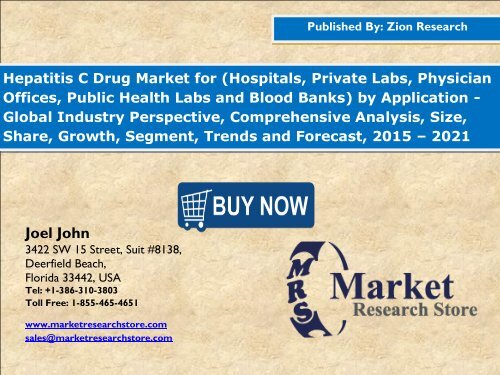 Hepatitis C Drug Market