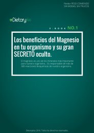 Dietaryplus. LOS BENEFICIOS DEL MAGNESIO Y SU SECRETO OCULTO