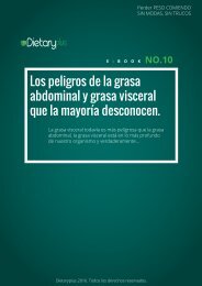 Dietaryplus. LOS PELIGROS DE LA GRASA ABDOMINAL
