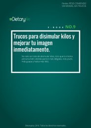 Dietaryplus. TRUCOS PARA DISIMULAR KILOS