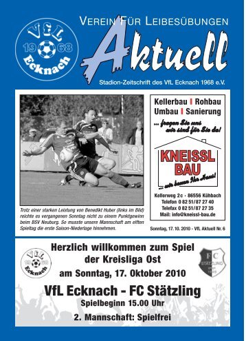 VfLAktuell_06_10/11 - VfL Ecknach