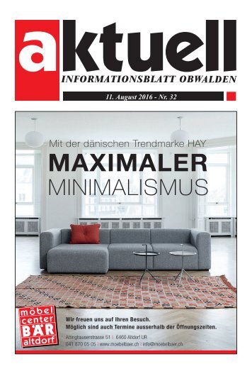 Aktuell Obwalden 32-2016