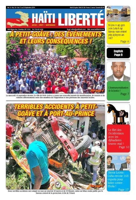 Haiti Liberte 17 Septembre 2014