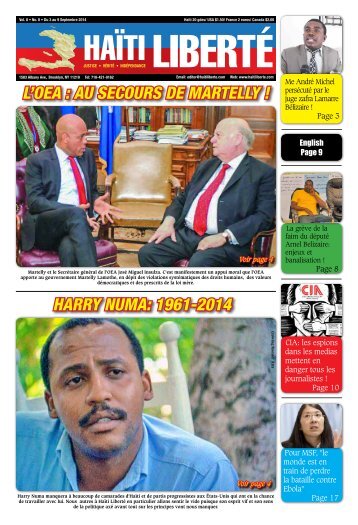Haiti Liberte 3 Septembre 2014