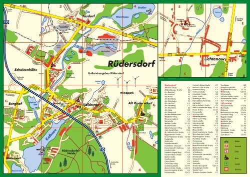 Vier Orte zum Leben – Rüdersdorf 2006