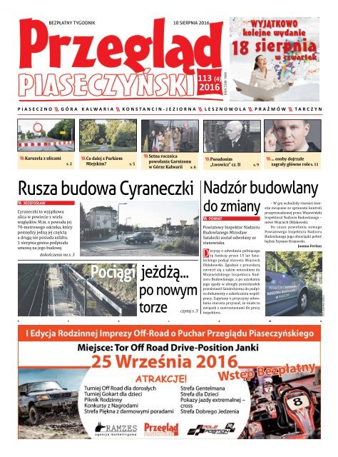 Przegląd Piaseczyński, Wydanie 113