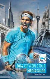 2014 ATP World Tour Media Guide