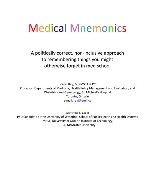 Niemann–Pick type C Mnemonic