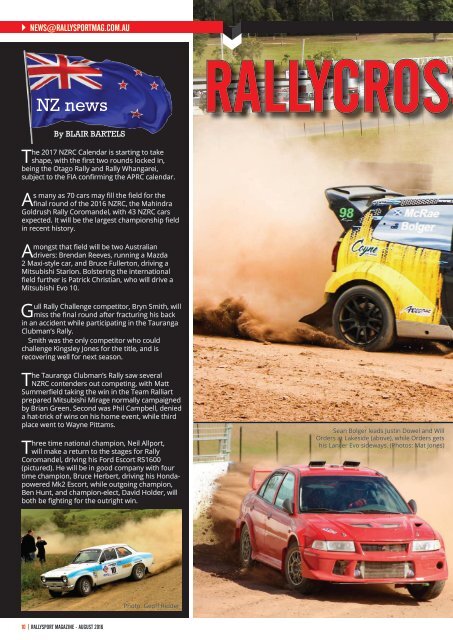 RallySport Magazine August 2016