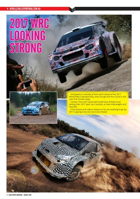 RallySport Magazine August 2016