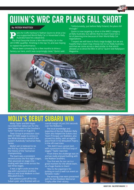 RallySport Magazine August 2016