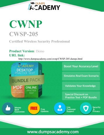 100% passing guarantee on CWSP-205 Exam - 100% Passing Guarantee with latest Demo