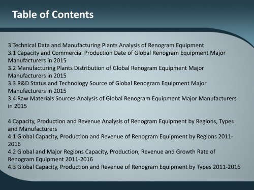 Global Renogram Equipment Industry 2016 Deep Market Research Report