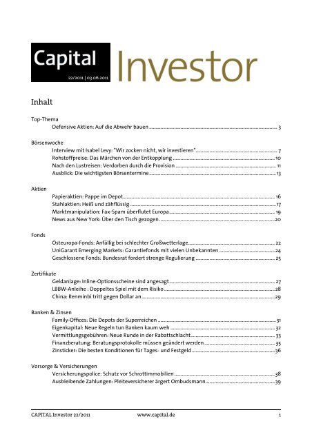 Capital Investor 22 2011