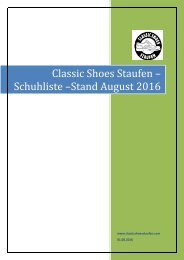 ClassicShoesStaufen-aktuelle-Schuhliste